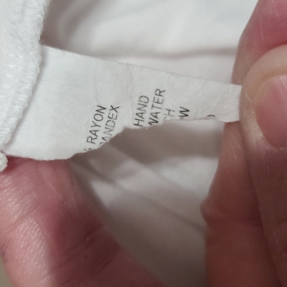 Gemstone Intimates Plus Womens Nightgown White/Brown/Rust Cheetah Lips Sz 1X EUC - Picture 6 of 6